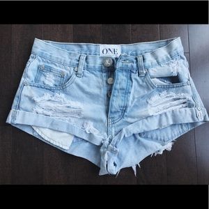 ONE TEASPOON BANDIT SHORTS (24)